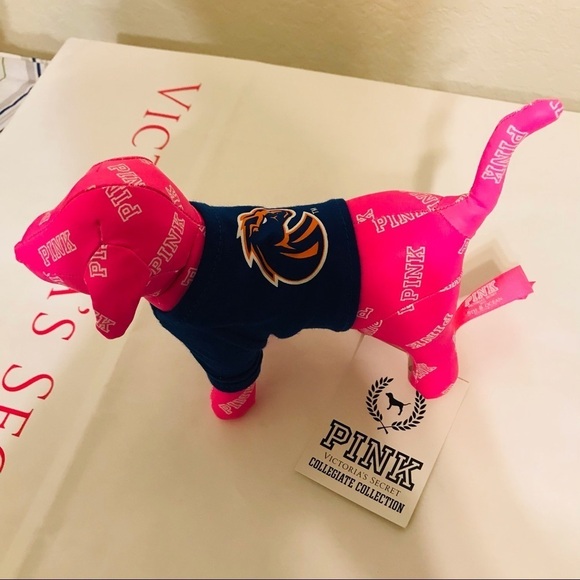 💖 Victoria Secret PINK Collegiate Collection Dog Boise State University - Picture 1 of 4